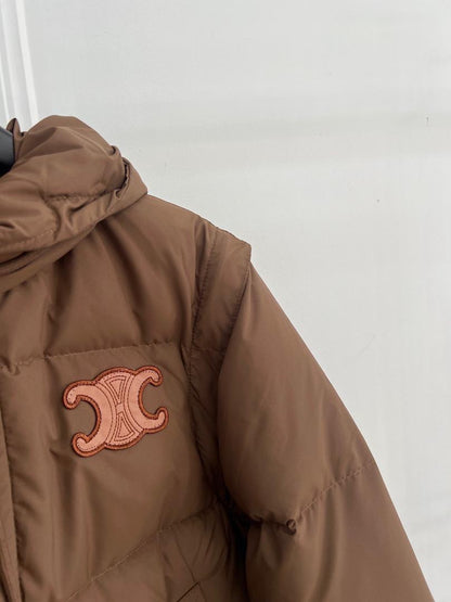 Brown Puffer Jacket