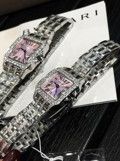Luxury Square Diamond Watch