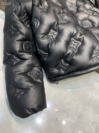 Luxury Black Puffer Jacket