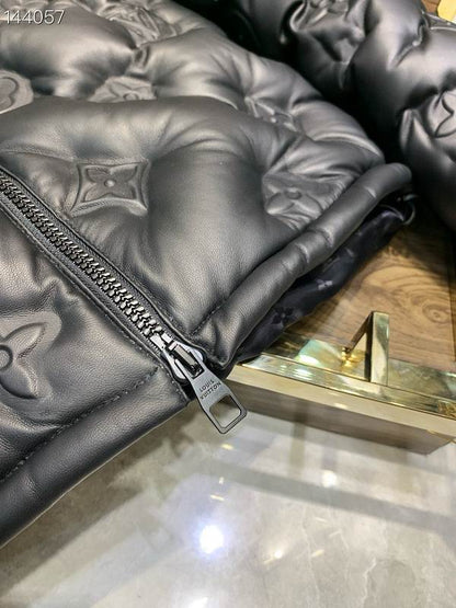 Luxury Black Puffer Jacket