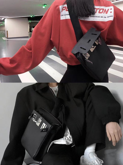 Togo Leather Chest Bag