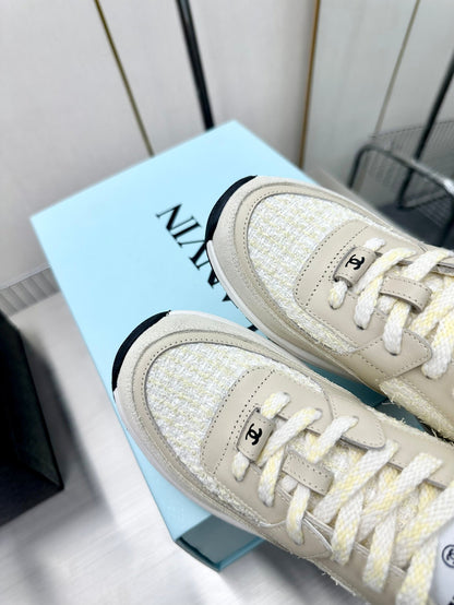 Luxury Embroidered Velvet Sneakers