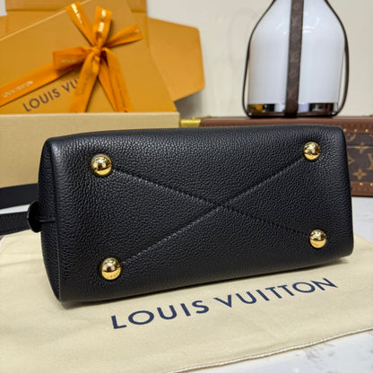 Embossed Leather Handbag